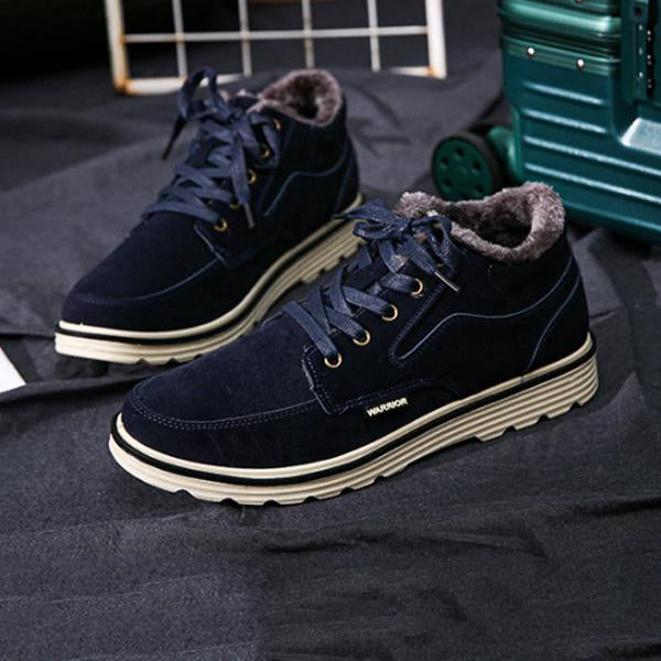 MEN'S CASUAL WARM OUTDOOR WORKWEAR COTTON SHOES 84100364S