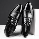 MEN'S ELEGANT WEDDING  LEATHER SHOES 01584050YL