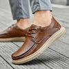 MEN'S LACE-UP COMFORTABLE CASUAL SHOES 35968323S