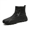 MEN'S CASUAL HIGH TOP SIDE ZIPPER COMBAT BOOTS 73373687S