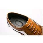 MEN'S LACE UP RETRO BUSINESS WEDDING SHOES 92046156YL