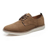 MEN'S RETRO SUEDE LACE-UP LOW-TOP SNEAKERS 54144574S