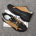 MEN'S DURABLE LOW-TOP WATERPROOF HIKING SHOES 65793588S