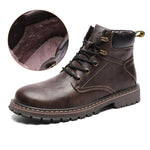 MEN'S CASUAL LACE UP OUTDOOR WORK STYLE BOOTS 88200417S