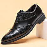 MEN'S SPLICED BUSINESS FORMAL SHOES 53087340S