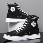 MEN'S VERSATILE CASUAL HIGH-TOP CANVAS SHOES 53949290S