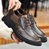 MEN'S RETRO COLOR POLISHED CLASSIC WORK STYLE SHOES 71568732S