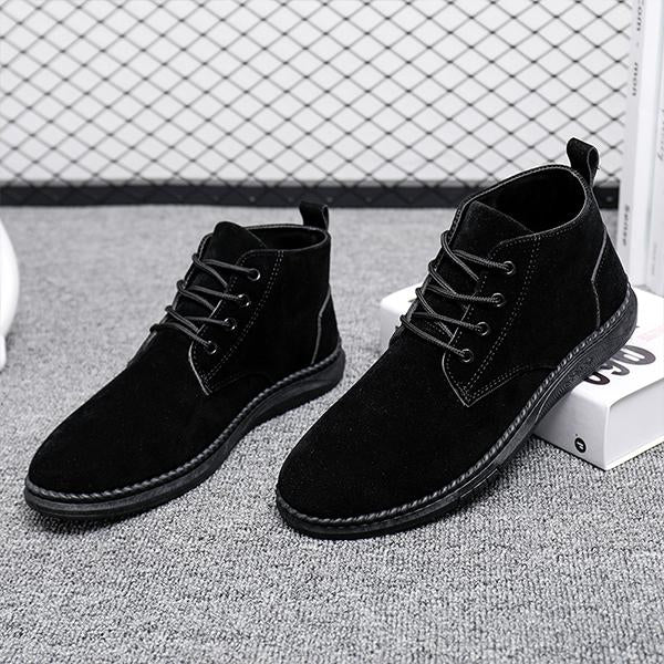 MEN'S CASUAL SUEDE LACE-UP CHUKKA BOOTS 71260755S