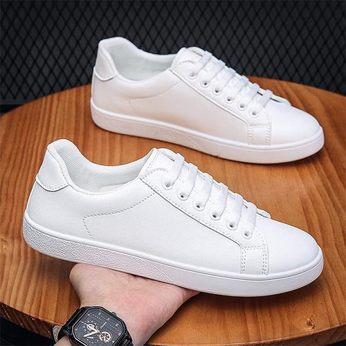 MEN'S SIMPLE CASUAL LACE-UP SNEAKERS 35243505S