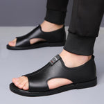 MEN'S CASUAL SOFT-SOLED BEACH SANDALS 40021986S