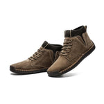 MEN'S CASUAL HAND-STITCHED ANKLE BOOTS 16230619S