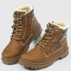 MEN'S RETRO WARM LINED LACE UP BOOTS 19823571YL