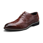 MEN'S BUSINESS CASUAL BROGUE DRESS SHOES 00197288S