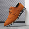 MEN'S BROGUE SUEDE LOW-TOP CASUAL SHOES 09774572S