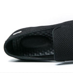 MEN'S FASHIONABLE BLACK BREATHABLE CASUAL SHOES 07277220YL