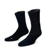 MEN'S SOLID COLOR THICK TOWEL BOTTOM SPORTS SOCKS 85949055YL