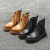 MEN'S CASUAL THICK-SOLED LACE-UP POCKET BOOTS 29655135S