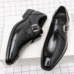 MEN'S RETRO FASHION CARVED DRESS SHOES 85240046S