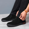 MEN'S CASUAL LACE-UP FLAT COTTON SHOES 29495266S