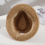 MEN'S ELEGANT SUN VISOR PANAMA HAT 59250559S