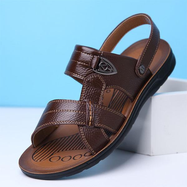 MEN'S CASUAL TWO WEAR BEACH SANDAL SHOES 04718518YL