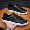 MEN'S SIMPLE CASUAL LACE-UP SNEAKERS 35243505S