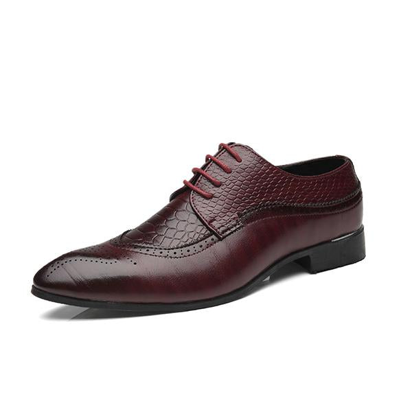 MEN'S BUSINESS CASUAL FORMAL LEATHER SHOES 21108766YL