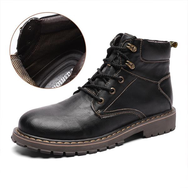 MEN'S CASUAL LACE UP OUTDOOR WORK STYLE BOOTS 88200417S