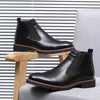 MEN'S CASUAL SLIP-ON ANKLE WORK BOOTS 12489995S