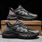 MEN'S STYLISH LACE-UP CASUAL RUNNING SHOES 93152537S