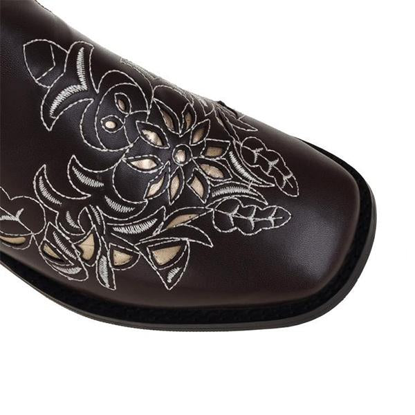 MEN'S VINTAGE EMBROIDERY DESIGN WESTERN BOOTS 51163926YL