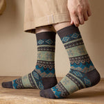 MEN'S RETRO ETHNIC STYLE MID-CALF SOCKS 58714897S