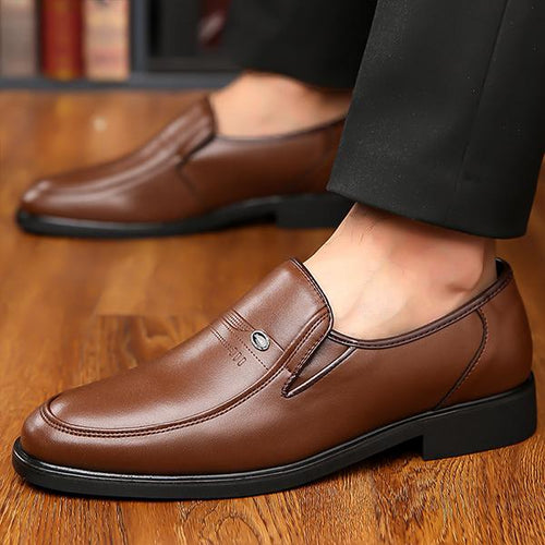 MEN'S CASUAL COMFORTABLE FLAT DRESS SHOES 37542627S