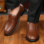 MEN'S CASUAL COMFORTABLE FLAT DRESS SHOES 37542627S