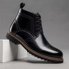 MEN'S RETRO BROGUE ENGRAVED LACE UP BOOTS 75060948S