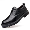 MEN'S CASUAL CARVED LACE-UP DRESS SHOES 05864952S