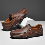 MEN'S RETRO CASUAL LEATHER SHOES 79964117YL