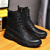 MEN'S LACE UP FASHIONABLE WORKWEAR BOOTS 67649875YL