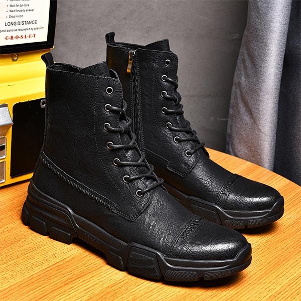 MEN'S LACE UP FASHIONABLE WORKWEAR BOOTS 67649875YL