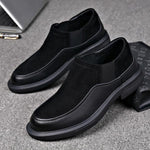 MEN'S STYLISH SUEDE CASUAL SLIP-ON DRESS SHOES 31687237S