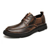 MEN'S RETRO COLOR POLISHED CLASSIC WORK STYLE SHOES 71568732S