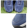 MEN'S BLUE CASUAL LACE UP CANVAS SHOES 53559658YL