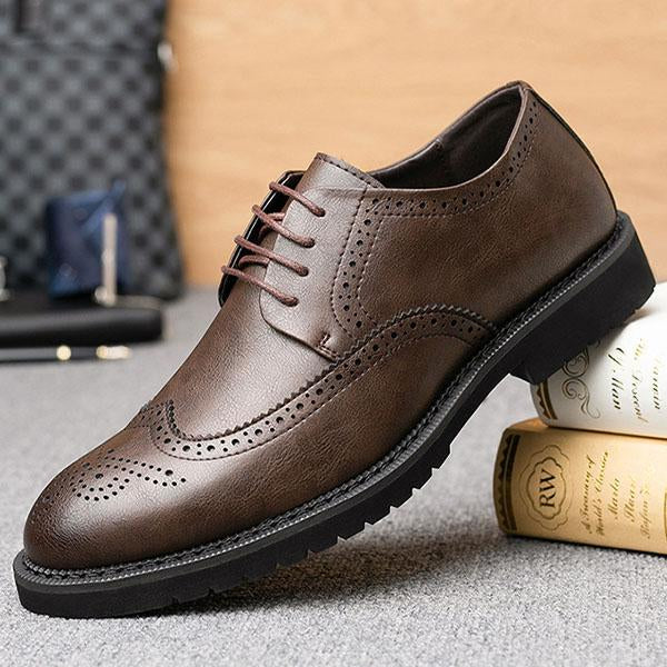 MEN'S BUSINESS LEATHER SHOES 56567766YL