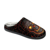 MEN'S HALLOWEEN SKELETON COTTON SLIPPERS 82745095YL