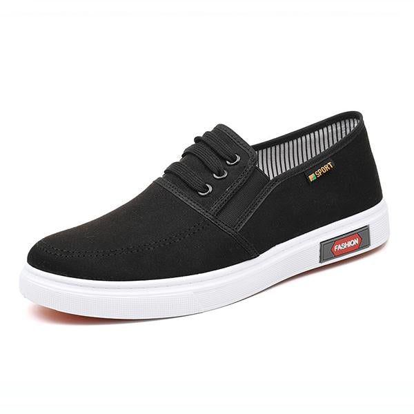 MEN'S CASUAL SLIP-ON CANVAS SHOES 16328769S