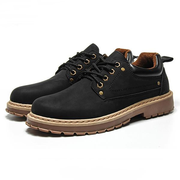 MEN'S STYLISH LACE-UP CASUAL SHOES 38780371S