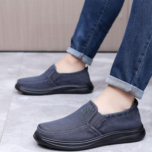 MEN'S RETRO BUSINESS CASUAL CLOTH SHOES 38017046YL