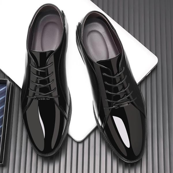 MEN'S CASUAL BUSINESS GLOSSY DRESS SHOES 51704045S