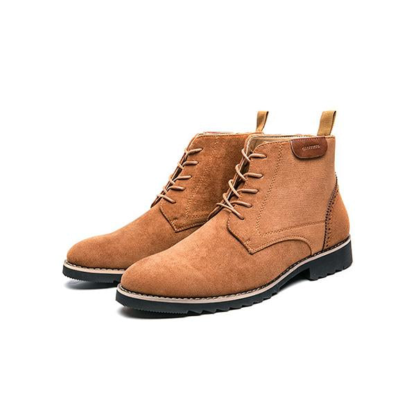 MEN'S CLASSIC LACE UP LEATHER BOOTS 06562874YL