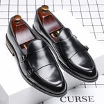 MEN'S RETRO BUSINESS DRESS LEATHER SHOES 52680886YL